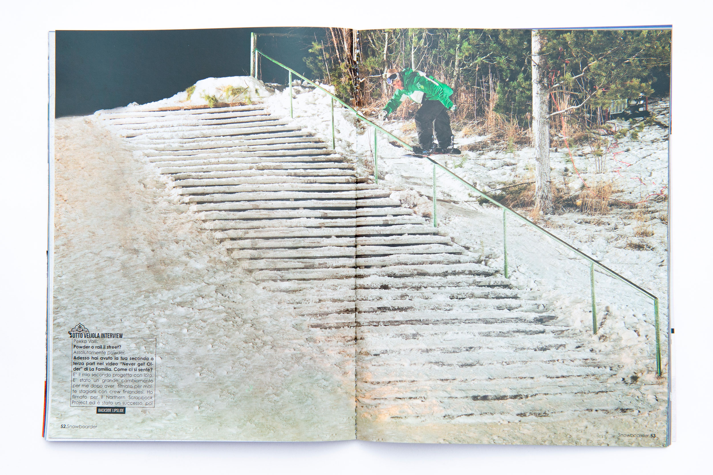 Otto Veijola, Editorial, Snowboardermagazin, Willi Nothers, Referenz 