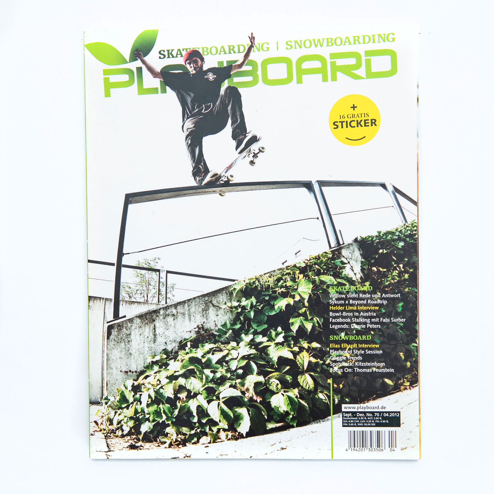 Tom Derichs, Nosegrind, Cover, Playboard, Willi Nothers